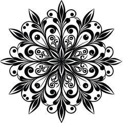 floral white background