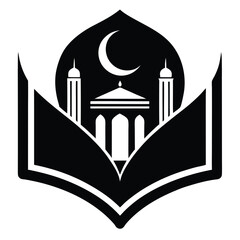 Obraz premium An Icon Representing Islamic Literature