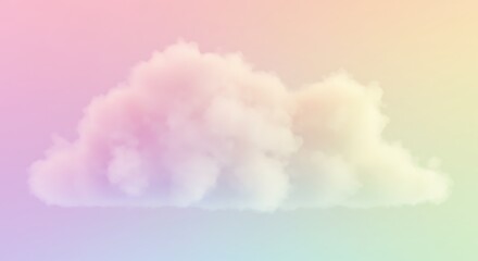 Pastel Dream Cloud AI Generated