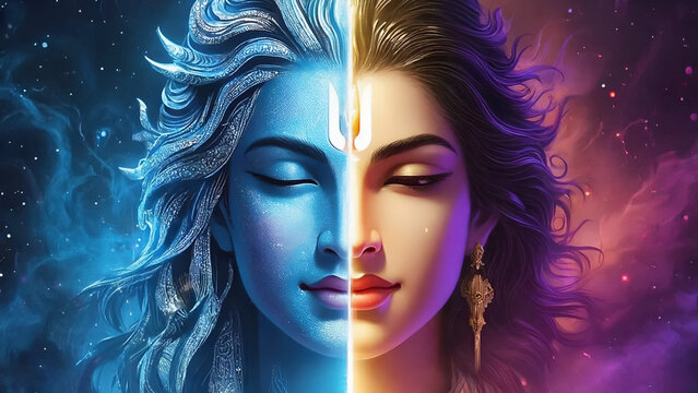 Shiv and Shakti Tandav