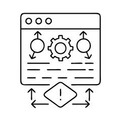 npm icon, npm line art - simple line art of npm, perfect for npm logos and icons
