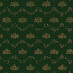 seamless floral pattern, vintage wallpaper

