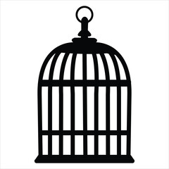 birdcage with clipping path