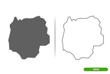 Kheda District of Gujarat State map.