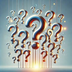 Question Marks questioning inquisitive conversation