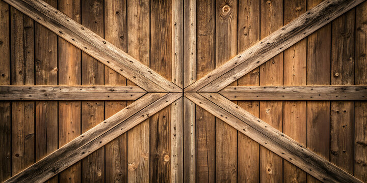 Rustic wooden barn door texture background old wood plank surface design stock