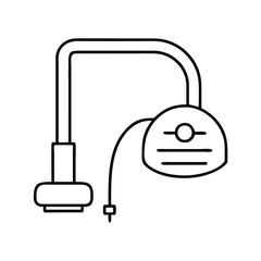suction machine icon, suction machine line art - simple line art of suction machine, perfect for suction machine logos and icons