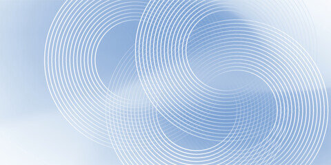 Abstract blue modern background with circle elements. Digital technology concept. vector eps10