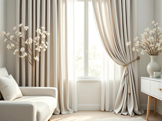 Photo of Smart AI Robot Vacuum Cleaner on Wooden Floor in Modern Interior – Compact, Glossy, and Perfect for Smart Home Lifestyle and Tech Product Promotion