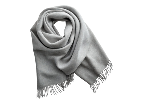Woolen Shawl Light Grey