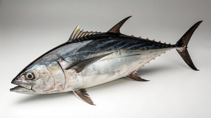 Blackfin Tuna on studio background
