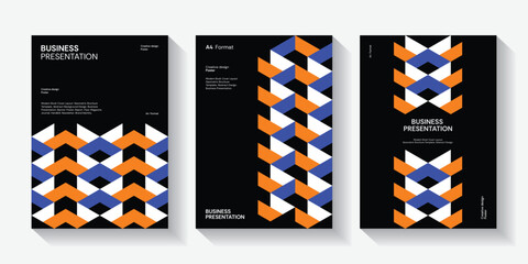 Abstract Book Cover Design. Isolated Flyer Template. Geometric Poster Layout. Report. Business Presentation. Background. Brochure. Banner. Newsletter. Journal. Magazine. Notebook. Leaflet. Pamphlet