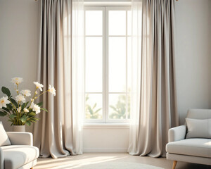 Photo of Smart AI Robot Vacuum Cleaner on Wooden Floor in Modern Interior &ndash; Compact, Glossy, and Perfect for Smart Home Lifestyle and Tech Product Promotion