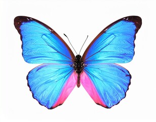 butterfly, isolated, white background