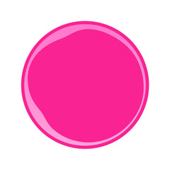 pink and white speech bubble