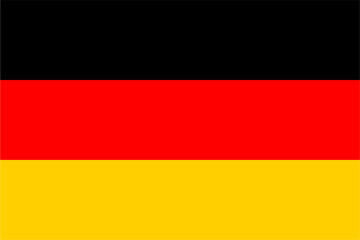 german flag with transparent background