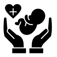 Pediatric Care  Icon Element For Design	