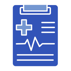 Patient Chart  Icon Element For Design	