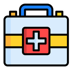 Obraz premium First Aid Kit Icon Element For Design 