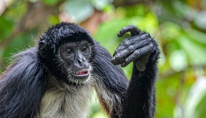 Obraz premium Spider Monkey in the zoo