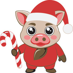 santa claus with a christmas