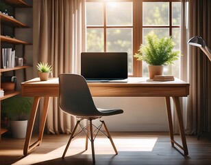 Fototapeta premium modern office interior with furniture