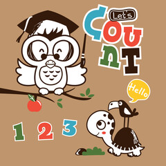 Mischievous animal being hilariously entertaining for kids’ amusement