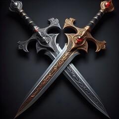 Exquisite Dual Swords
