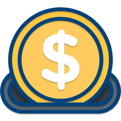 Investment and Saving SVG Vector Icon – Flat Design for Finance, Savings, Investment, Wealth Building, Asset Management, and Financial Planning

