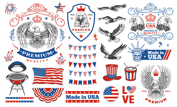 Patriotic designs for events and festivities
