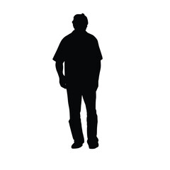 Stylish Male Silhouette