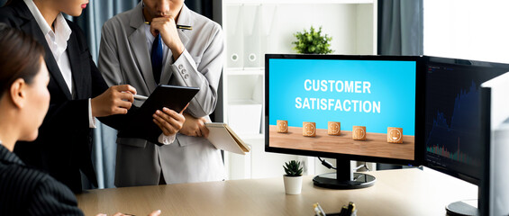 Customer satisfaction and evaluation analysis on brisk software computer for marketing strategy...