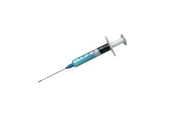 Watercolor Syringe, Medical Needle for Injections
