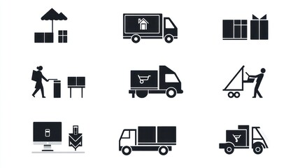 Moving Icons, Delivery Services