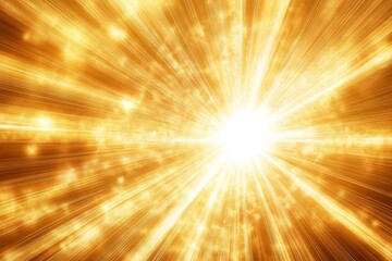 Obraz premium Stunning light burst with radiant golden rays illuminating the darkness, abstract background with rays, explosion of light, sun rays background