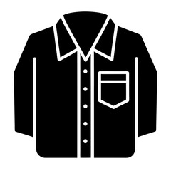 vector icon of a shirt