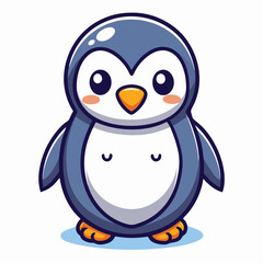 Obraz premium Cute Penguin Illustration
