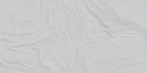 Abstract white crumble paper texture. White Wrinkled Fabric Texture Background