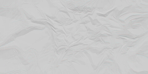 Abstract white crumble paper texture. White Wrinkled Fabric Texture Background