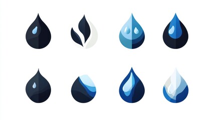 Water Drop Icons Collection (2)