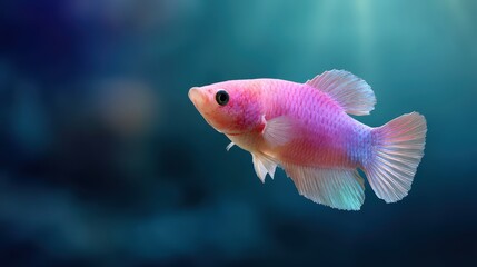Colorful Tropical Fish Swimming Gracefully in a Vibrant Underwater Environment