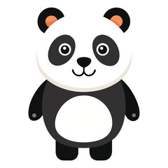Naklejka premium Panda Vector 