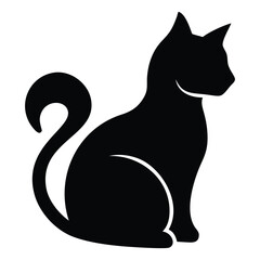 black cat silhouette