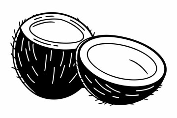 hand drawn vector illustration of apple