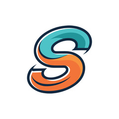 Create A Flowing Abstract S Letter Logo Style