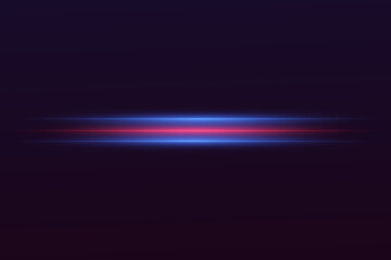Neon light lines. Laser beams effect. EPS10 Vector.