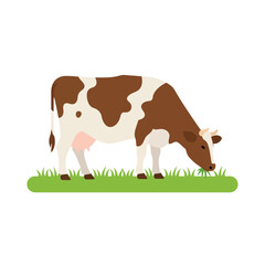 Creative Flat Vector Illustrations of cow: Minimalist, Modern, and Perfect for Pet-Themed Graphics.Charming Flat Vector cow Illustration: Playful, Minimal, and Versatile Cartoon Primate Design
