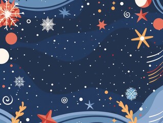 Pastel Confetti Celebration: A Joyful, Simple Design