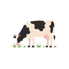 Creative Flat Vector Illustrations of cow: Minimalist, Modern, and Perfect for Pet-Themed Graphics.Charming Flat Vector cow Illustration: Playful, Minimal, and Versatile Cartoon Primate Design
