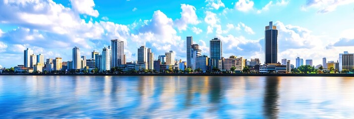 anime kinshasa congo downtown skyline 